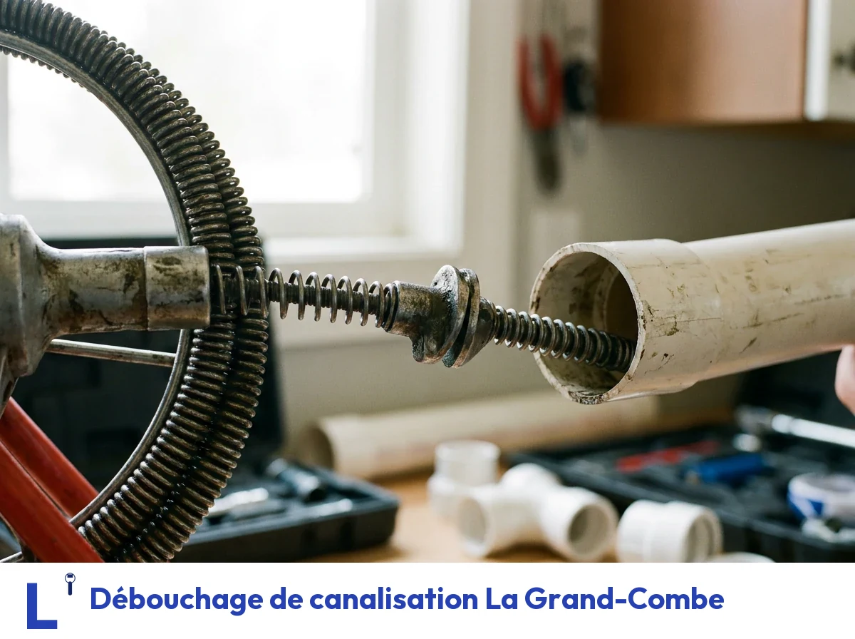 Débouchage de canalisation à La Grand-Combe