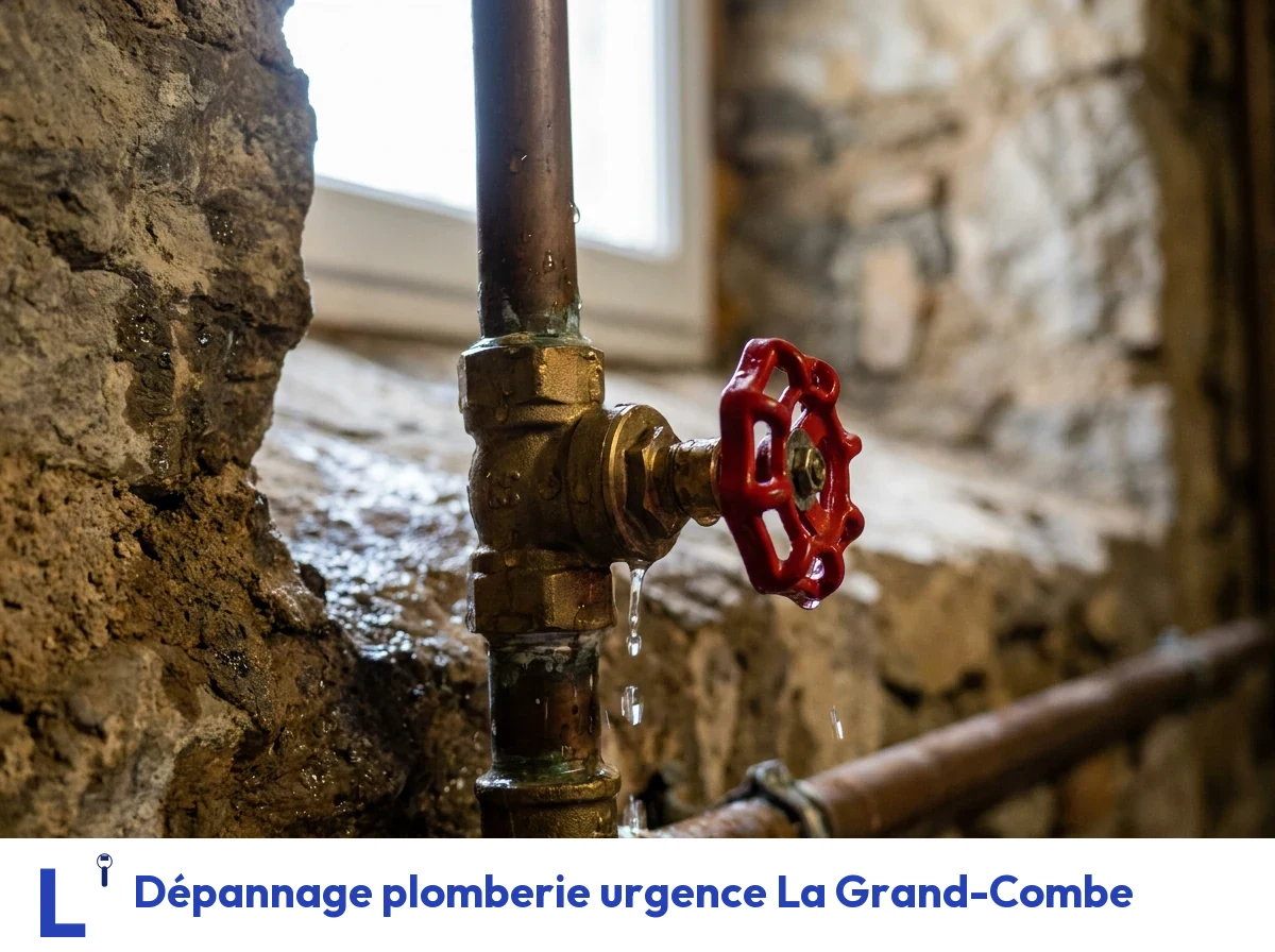 Dépannage plomberie urgence à La Grand-Combe