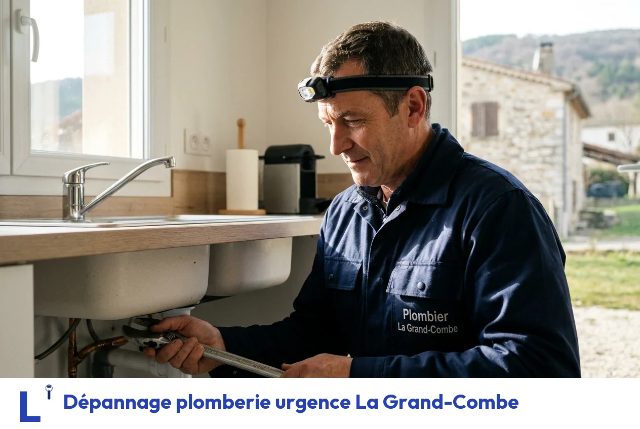 Dépannage plomberie urgence à La Grand-Combe