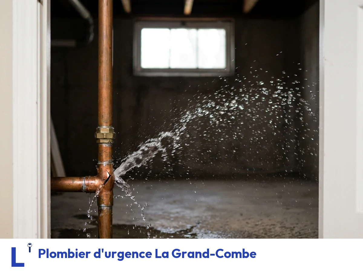 Plombier d'urgence à La Grand-Combe