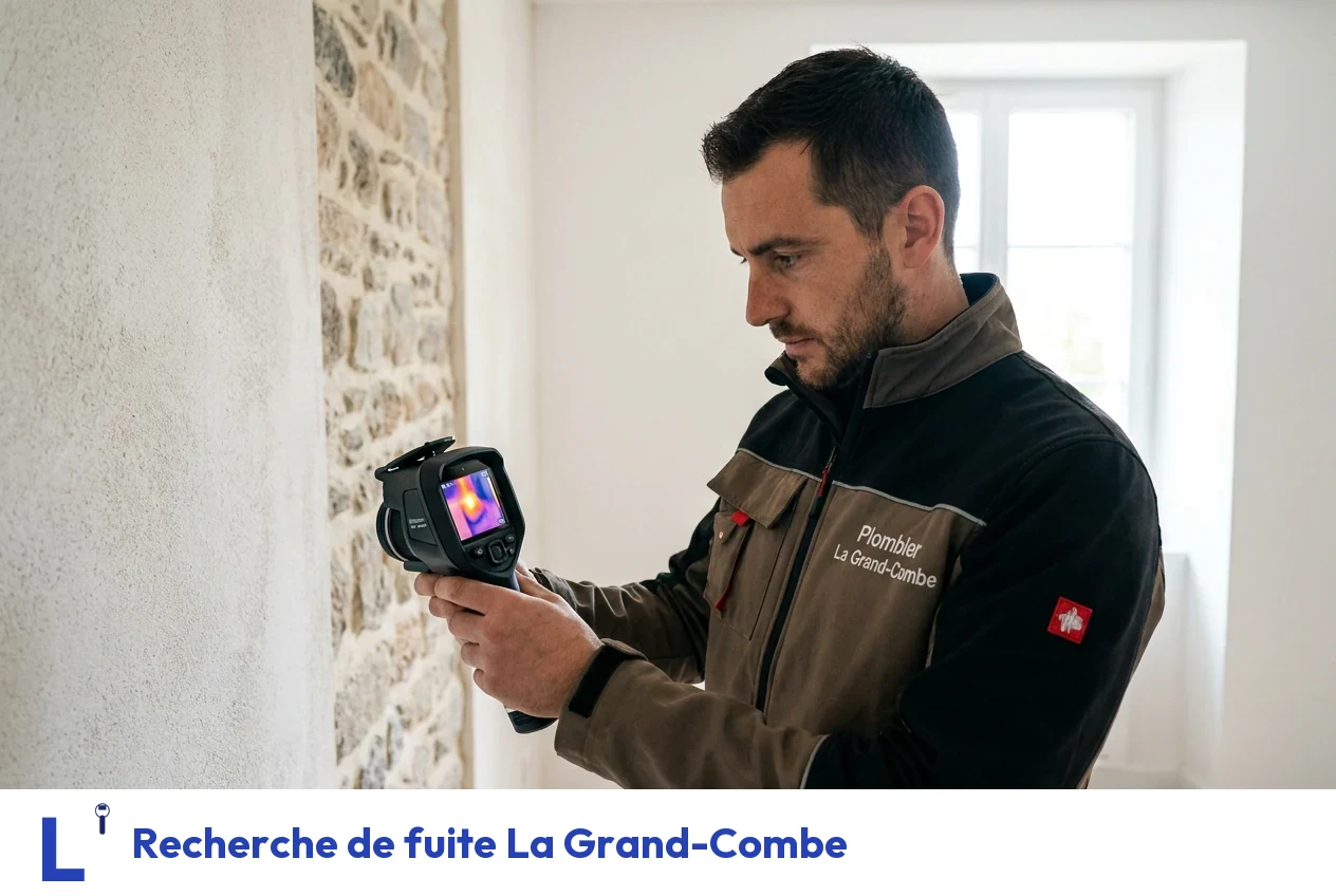 Recherche de fuite à La Grand-Combe