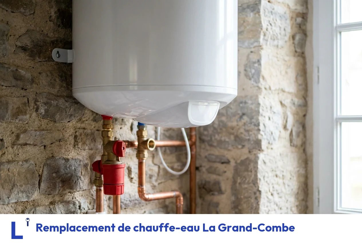 Remplacement de chauffe-eau à La Grand-Combe