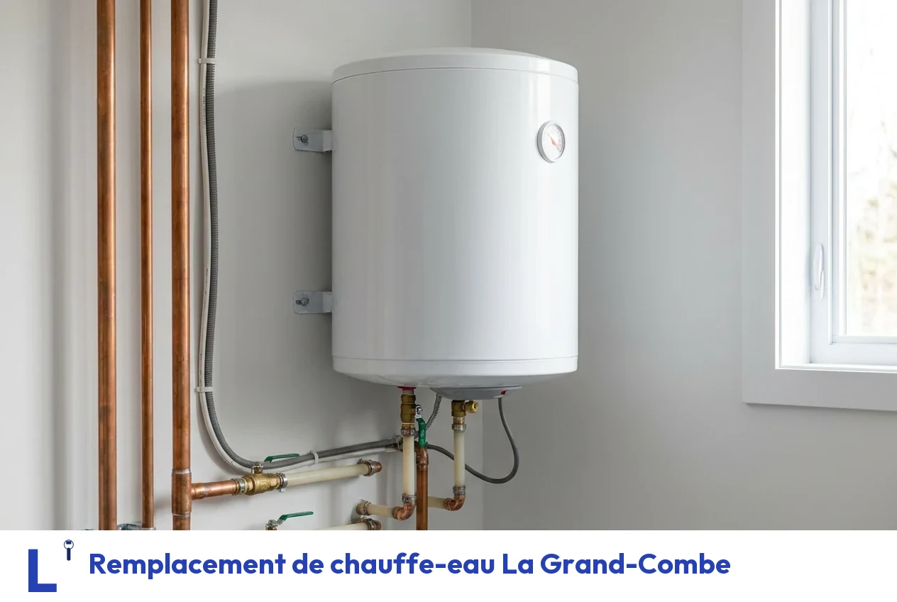 Remplacement de chauffe-eau à La Grand-Combe