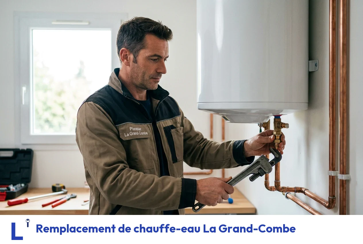 Remplacement de chauffe-eau à La Grand-Combe